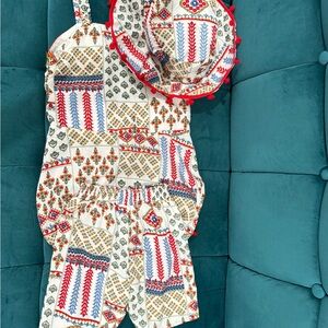 Toddler ethnic fusion set